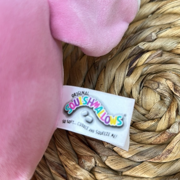 SQUISHMALLOWS FLORA THE FOX PLUSH COLLECTIBLE PINK SPARKLE 8 inch - Picture 4 of 5